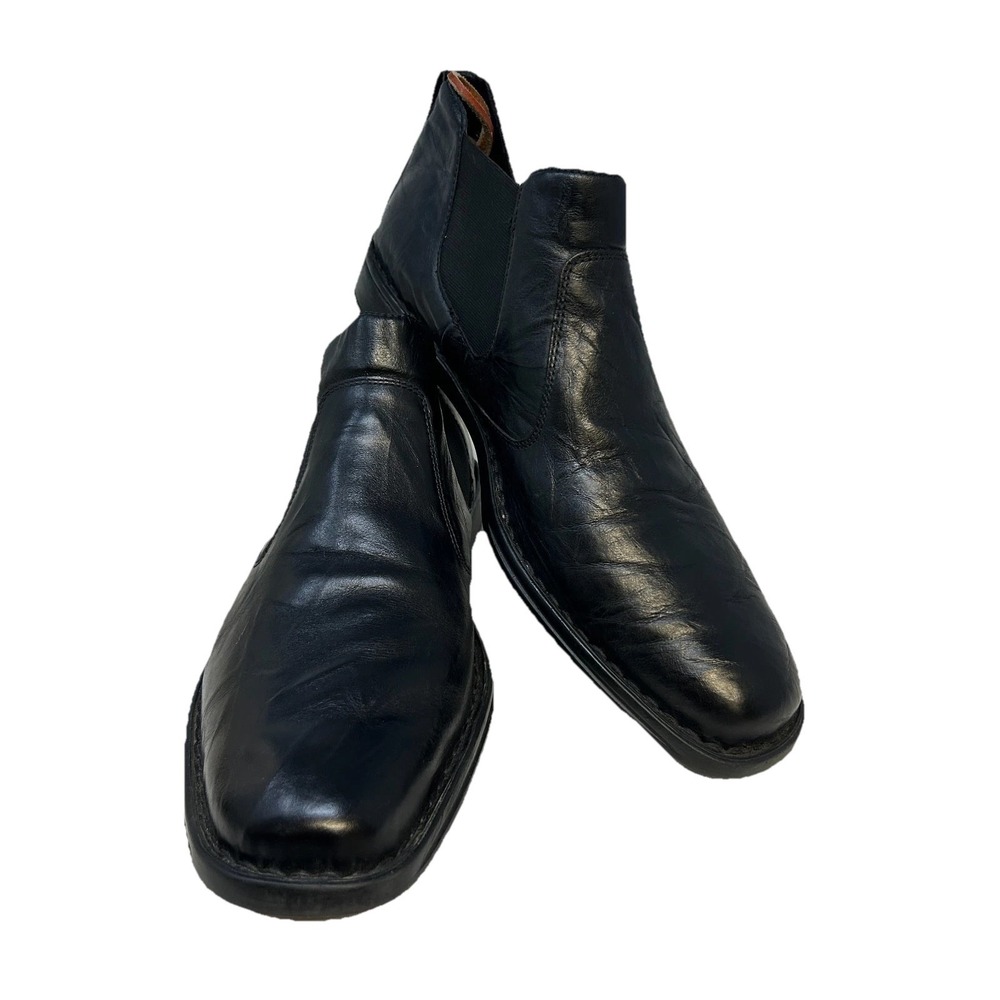 Josef Seibel European Comfort Pull-On Boots Leather Black‎ EU 45 US 11-11.5